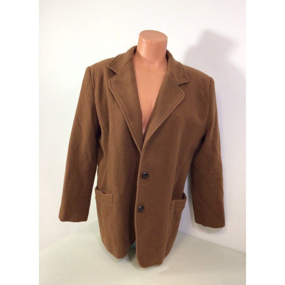 Casual Corner Brown Pea Coat